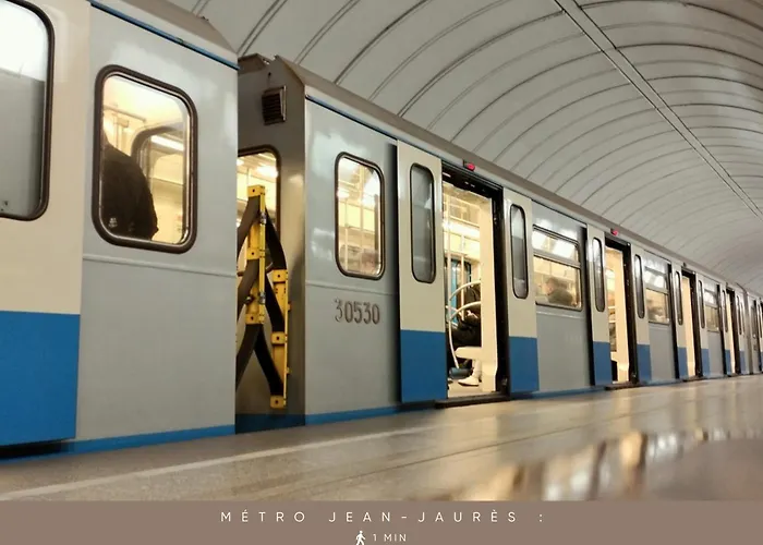 Oiqia Jean Jaures ~ Studio Prestige Avec Vue